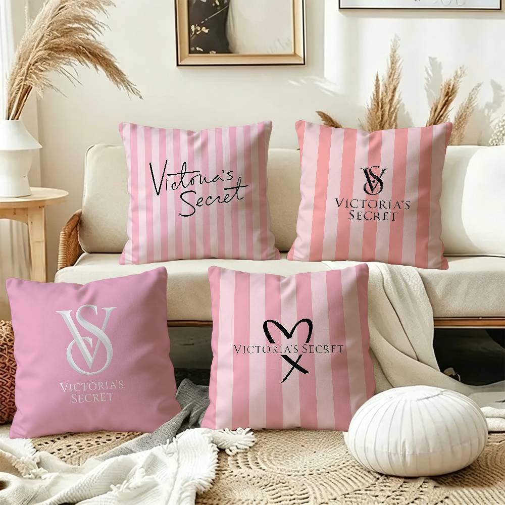 Home Fashion Textiles - Fashion T-victorias S-secretS Roze Kussenhoes Kussenhoes