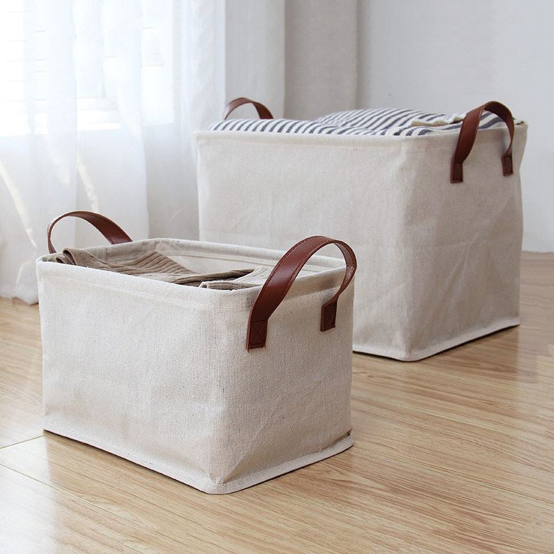 Linum Home Textiles - Eenvoudige stijl, pure kleur, opbergmand voor