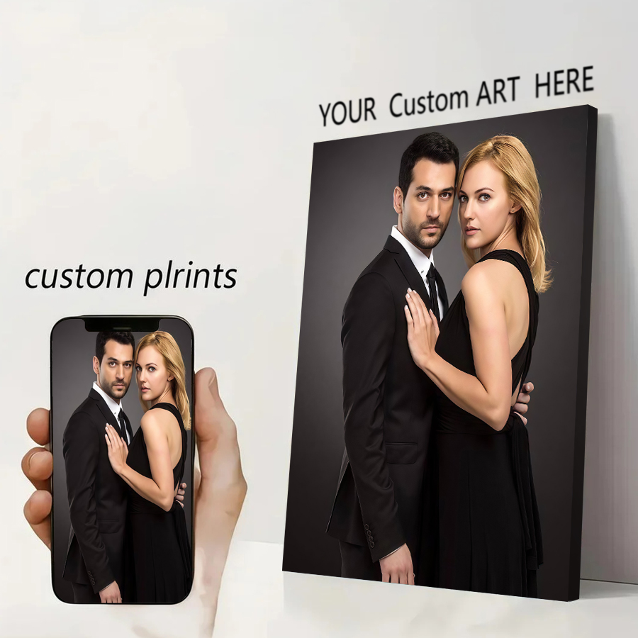 Home Textiles And Decor - Op maat gemaakte canvasposter Anime Game