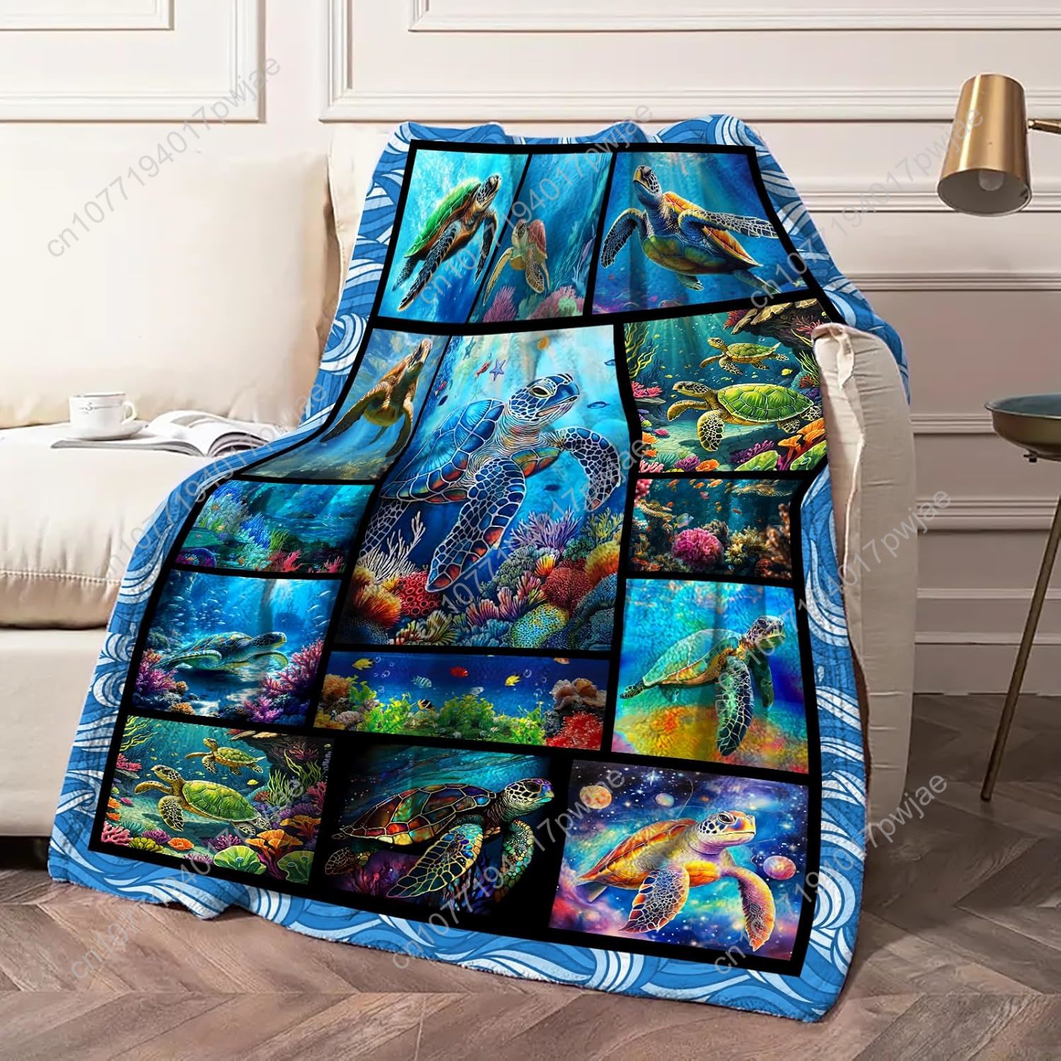Zeeschildpad Flanel Gooi Deken - Home Textiles And Decor recensie en prijs