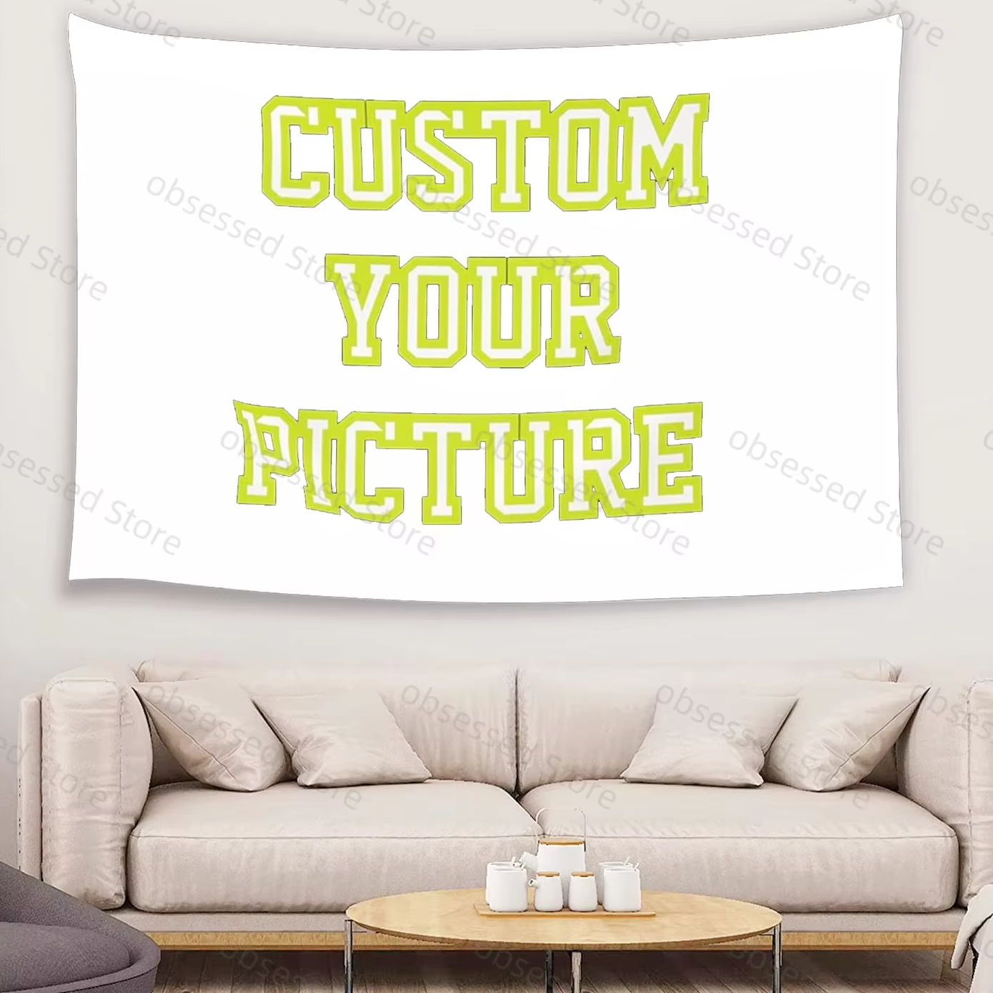 Gepersonaliseerde wandtapijten - Home Textiles And Decor recensie en prijs