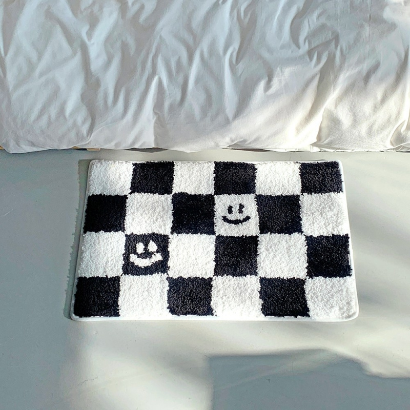 VIKAMA Deurmat met dambordprin - Home Textiles Plaid recensie en prijs