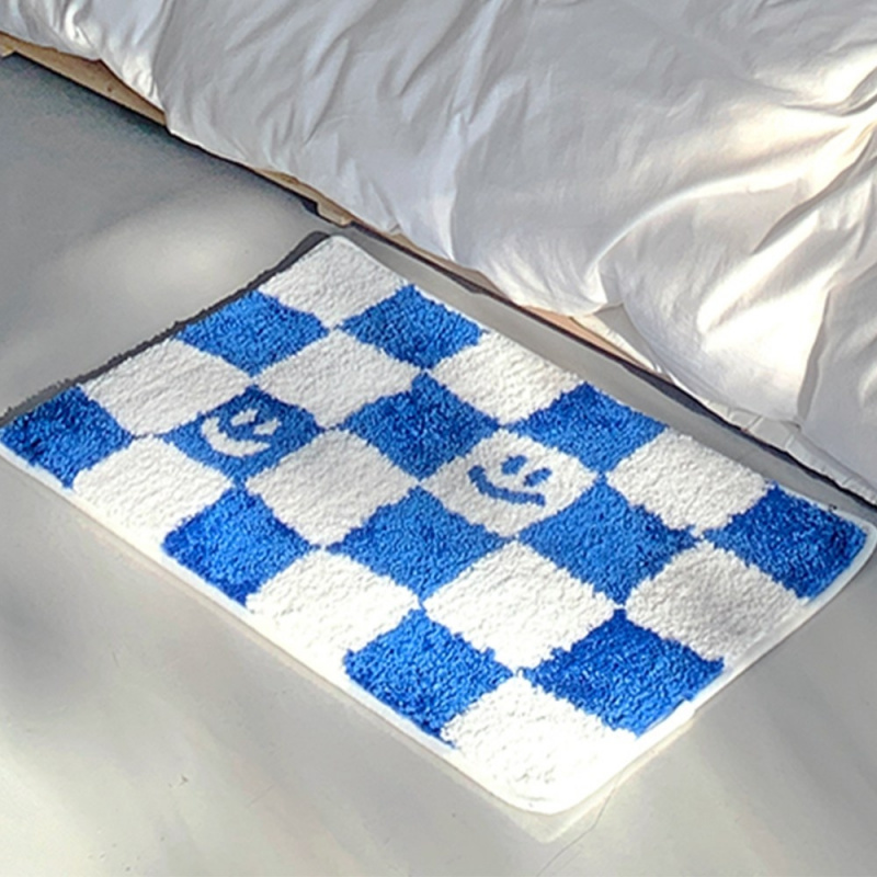 VIKAMA Deurmat met dambordprin - Home Textiles Plaid recensie en prijs