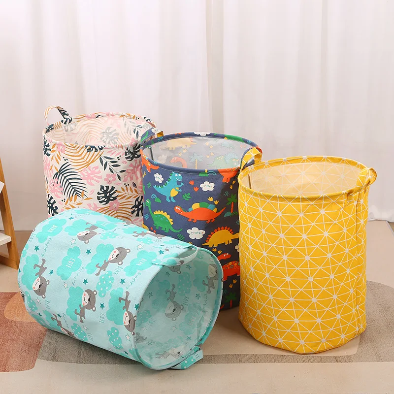 Katoen Linnen Print Wasmand Dr - Linum Home Textiles recensie en prijs