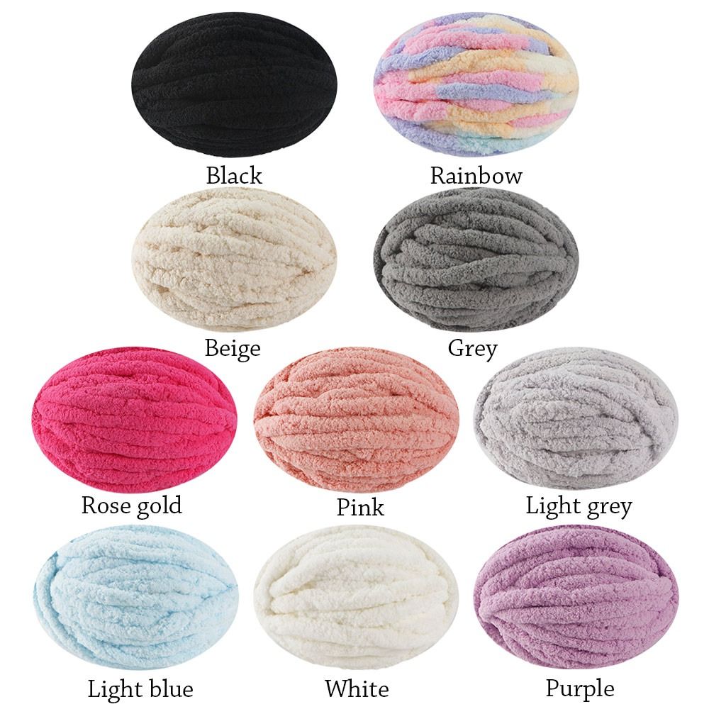 250G/Ball Multicolor Chenille  - Throw Blanket Chunky Knit recensie en prijs