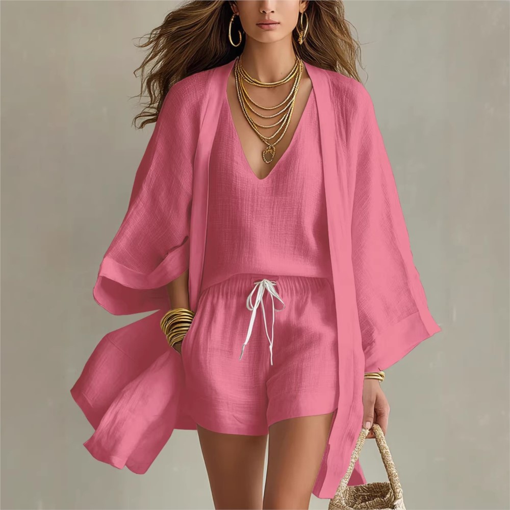 Zomermode Katoen Linnen Halfla - Linum Home Textiles recensie en prijs