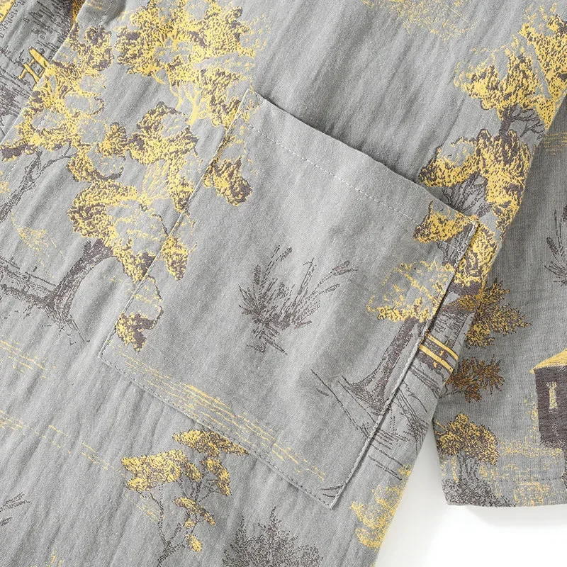 Heren kimono-jassen voor lente - Linum Home Textiles recensie en prijs