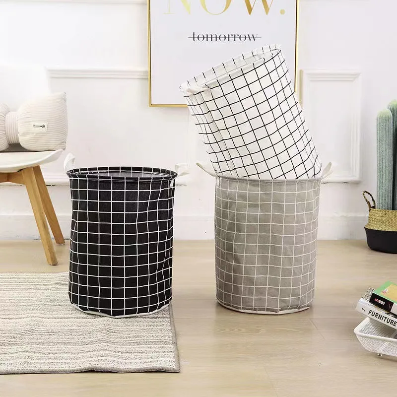 Opvouwbare wasmand met grote c - Linum Home Textiles recensie en prijs