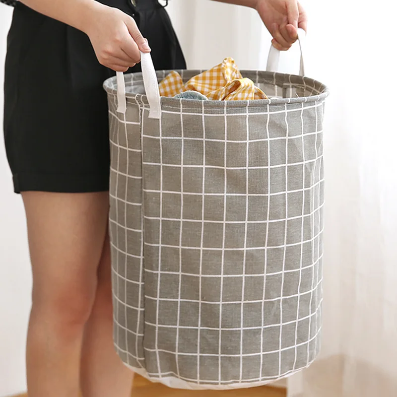 Opvouwbare wasmand met grote c - Linum Home Textiles recensie en prijs