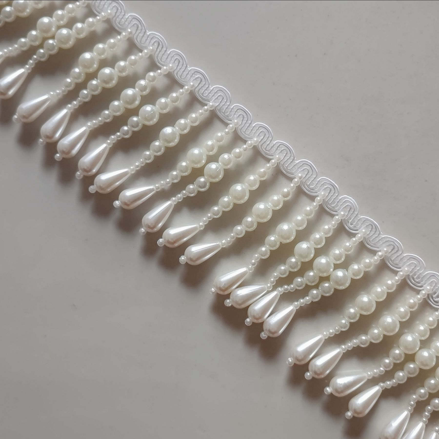 6,5 cm brede parel kralen kral - Home Fashion Textiles recensie en prijs