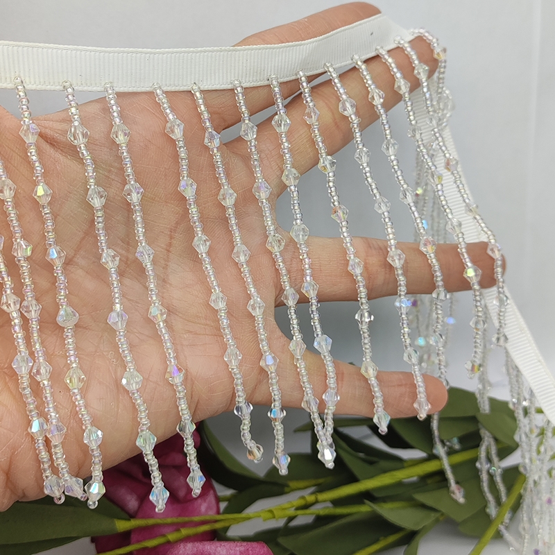 10 cm brede rocailles en krist - Home Fashion Textiles recensie en prijs